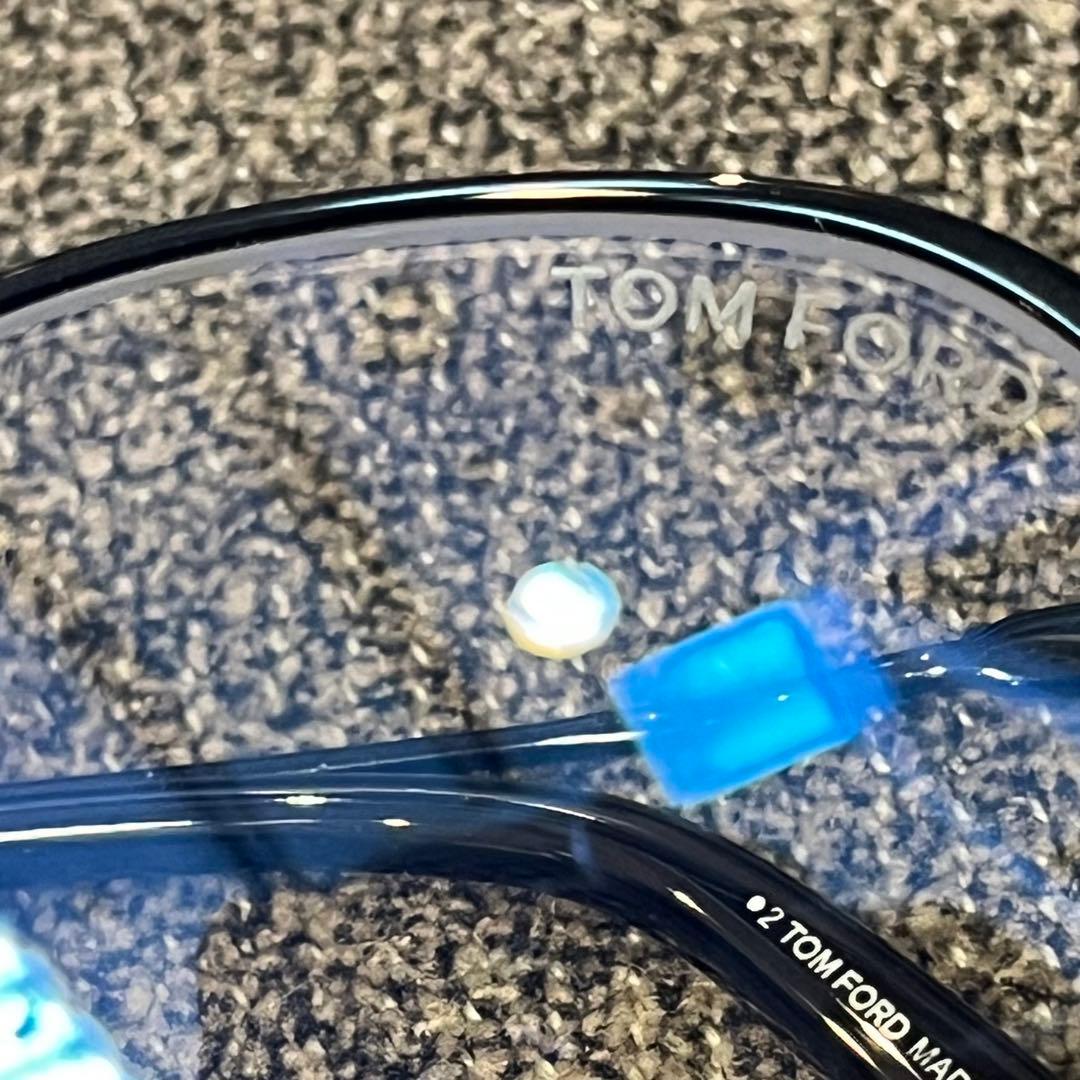 TOMFORD FT5917DB001正規品純正伊達ブルーライトカットレンズ標準