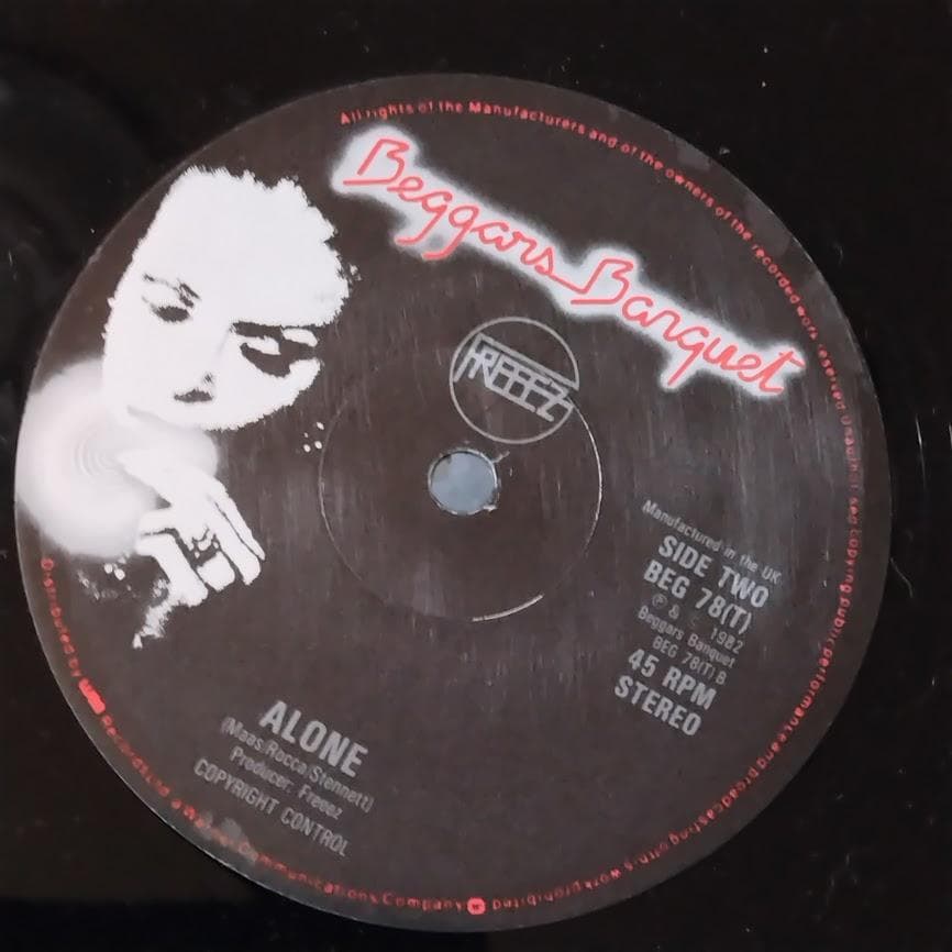 稀少UK盤　FREEEZ ONE TO ONE (Remix)　/Alone