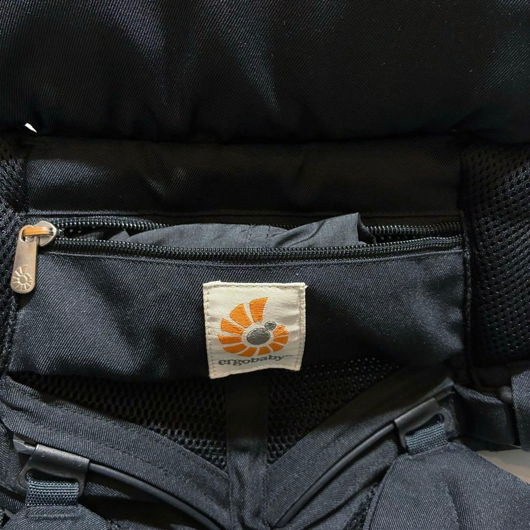 【美品】 エルゴベビー オムニ360 クールエア メッシュ 抱っこ紐 ポーチ付き