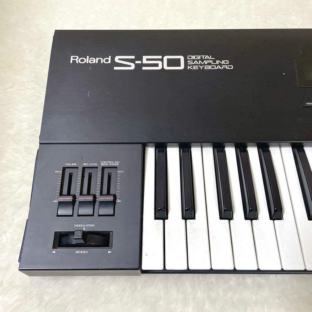 Roland S-50 デジタルサンプリングキーボード シンセサイザー