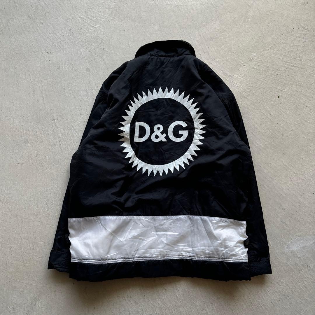 00s dolce&gabbana nylon jacket ナイロン ロゴ