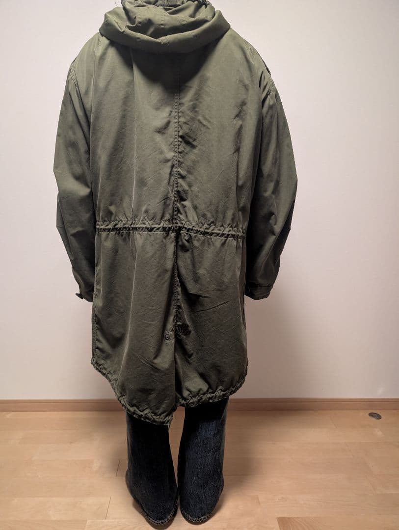実物 50s US.ARMY M1951 M51 モッズコートパイルライナー付き