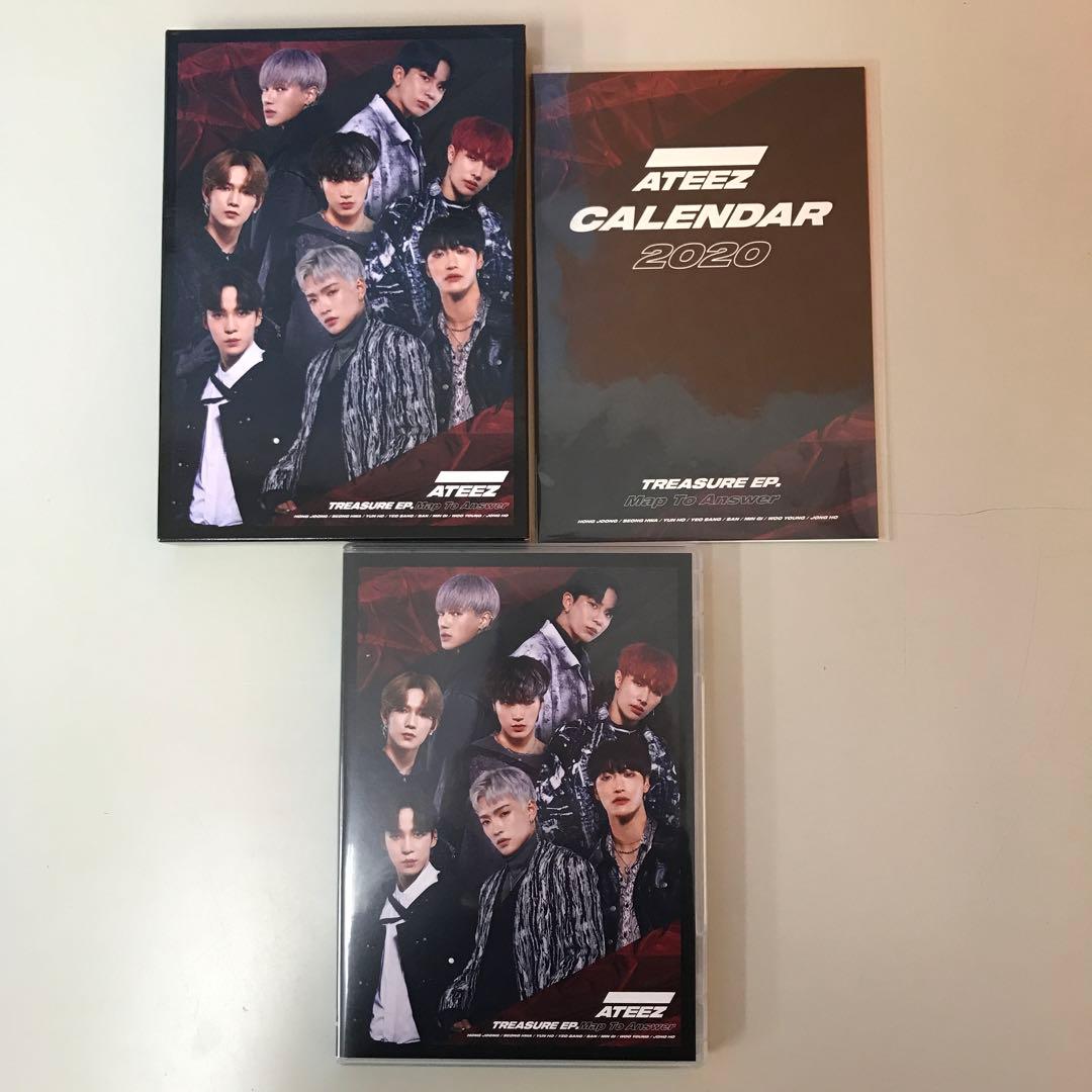 ATEEZ アチズ TREASUREシリーズ CD DVD 5点セット