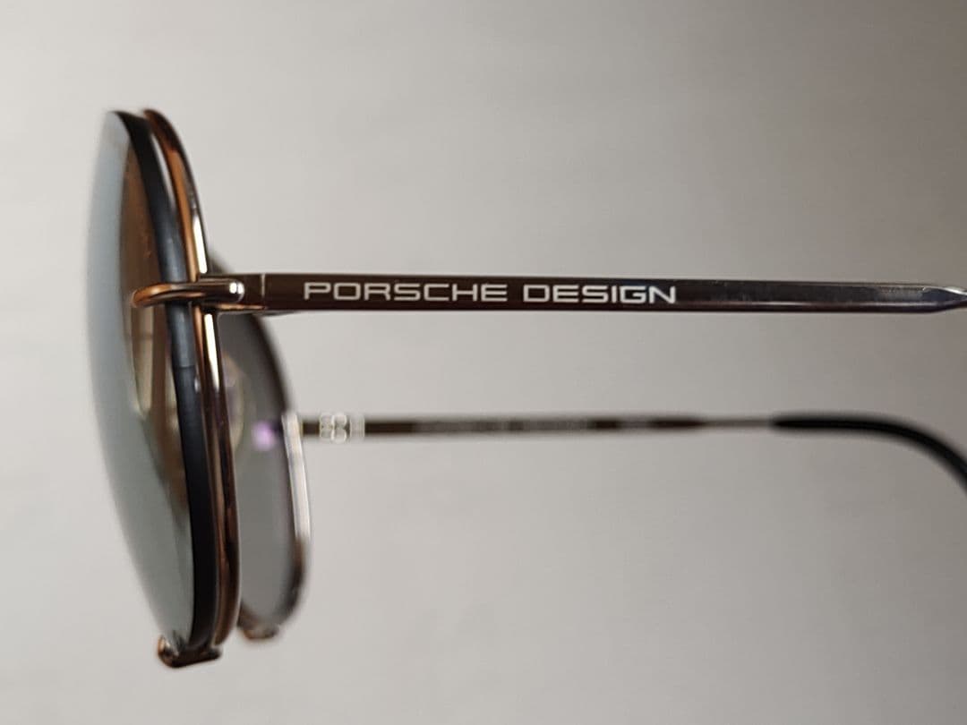 PORSCHE DESIGN ワンタッチ式レンズ交換サングラス　2種類レンズ