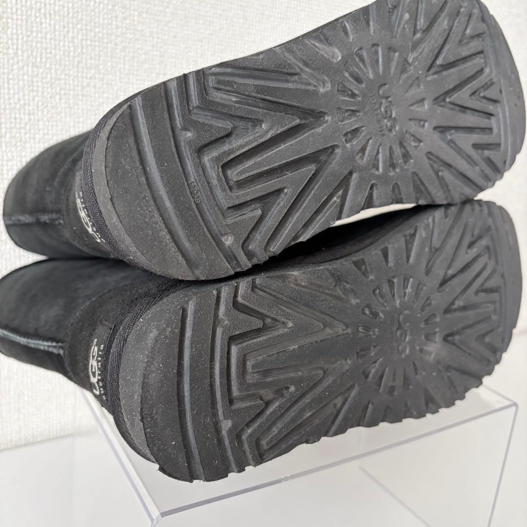 UGG アグオーストラリア　24cm 5825 クラシックショート　黒　ブラック