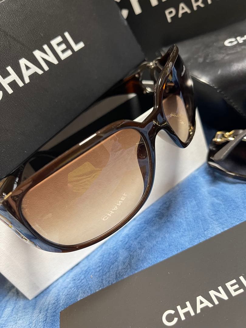 ⭐︎CHANEL デカいSVココ⭐︎ブラウングラデーション　　　　サングラス
