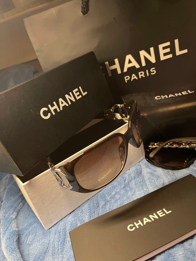 ⭐︎CHANEL デカいSVココ⭐︎ブラウングラデーション　　　　サングラス
