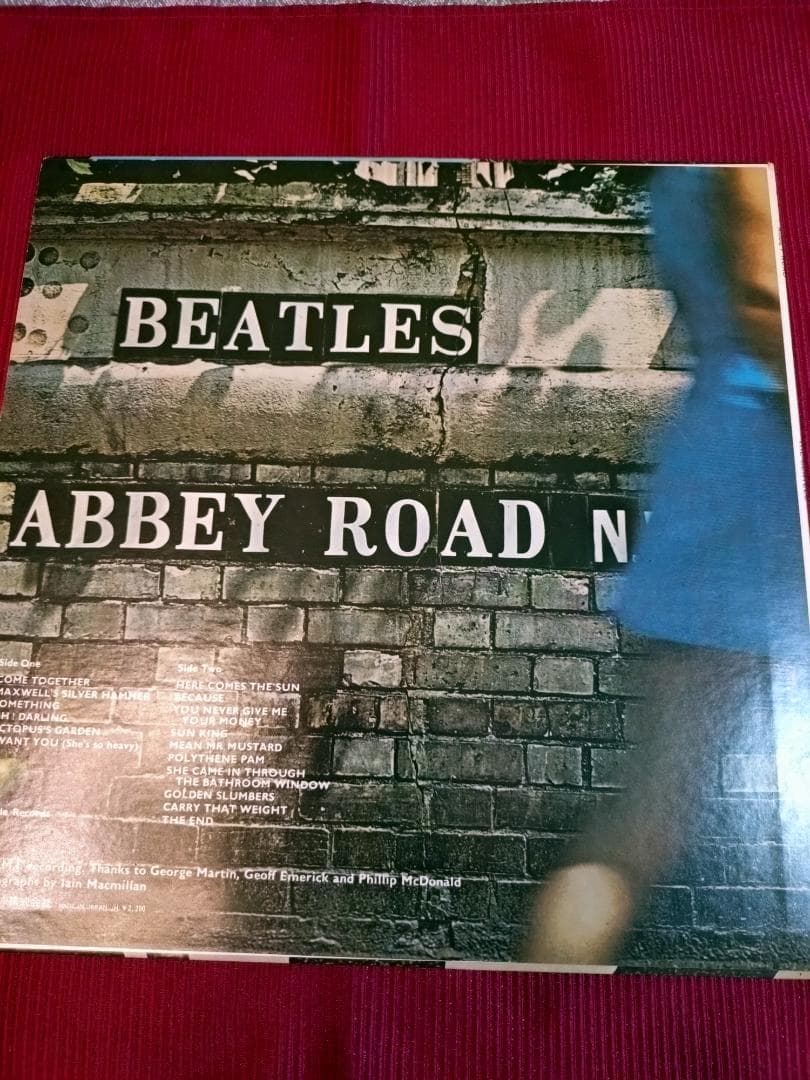 希少超美盤　ＬＰレコード　The Beatles Abbey Road レコード