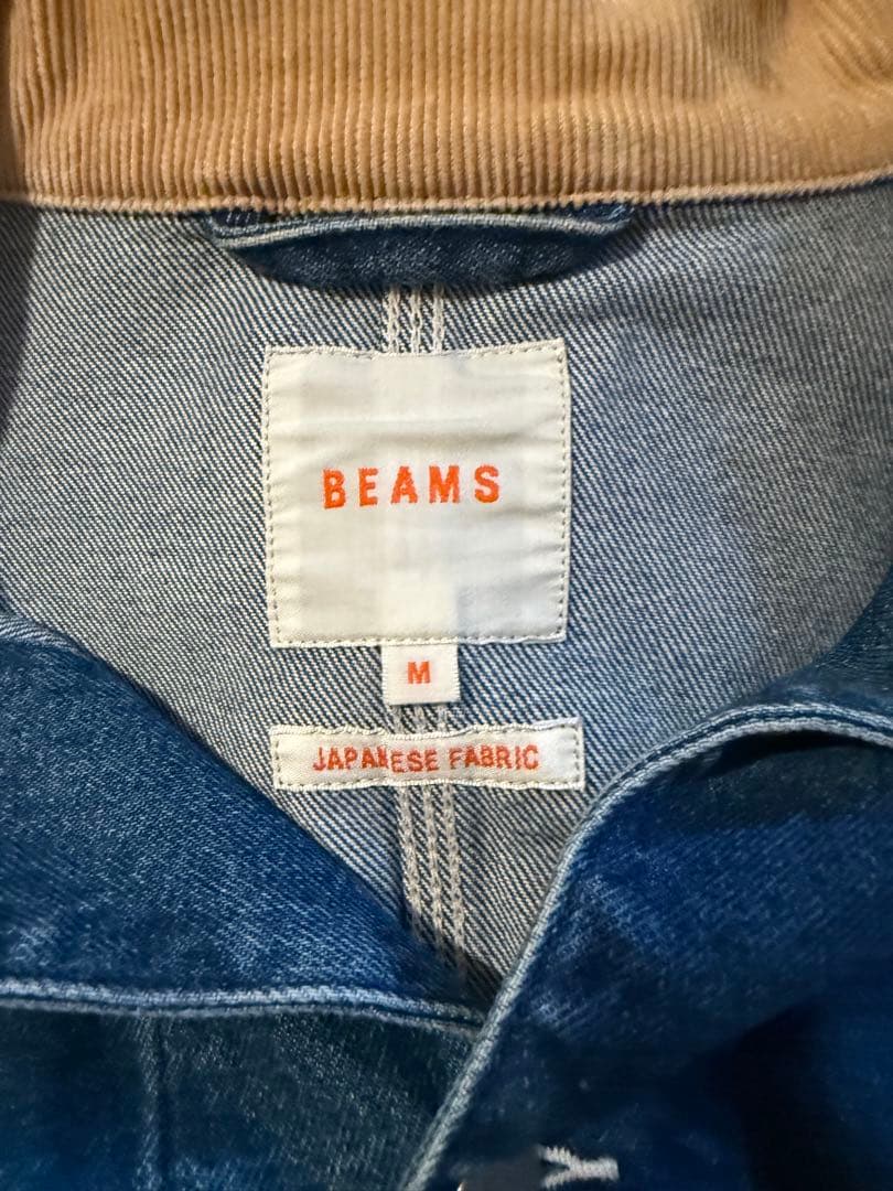 BEAMS デニムカバーオール　Mサイズ　日本製