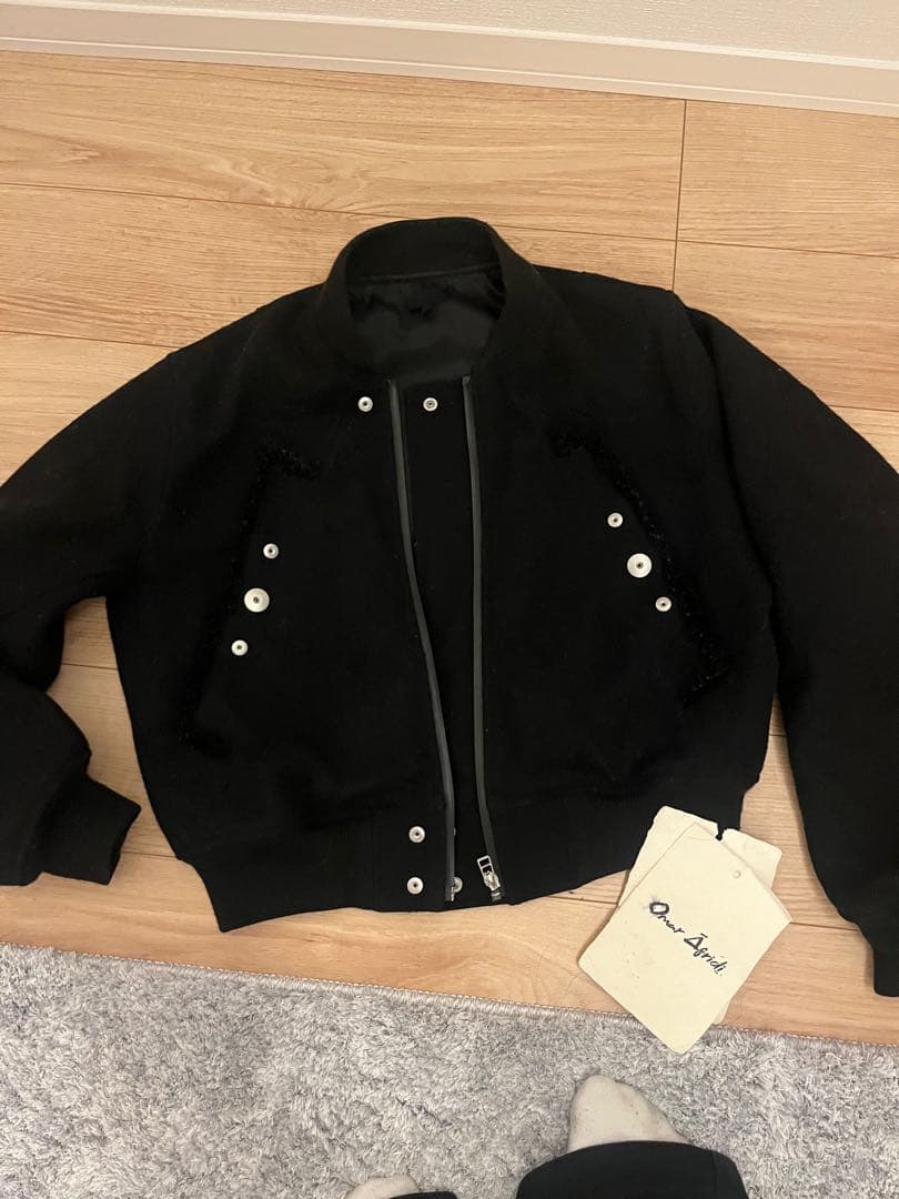 ジャケット・アウター Omar afridi DOBBY BOMBER BULOUSON