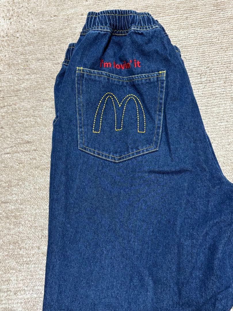 グラニフ　マクドナルド　コラボ badabababa｜デニムパンツ