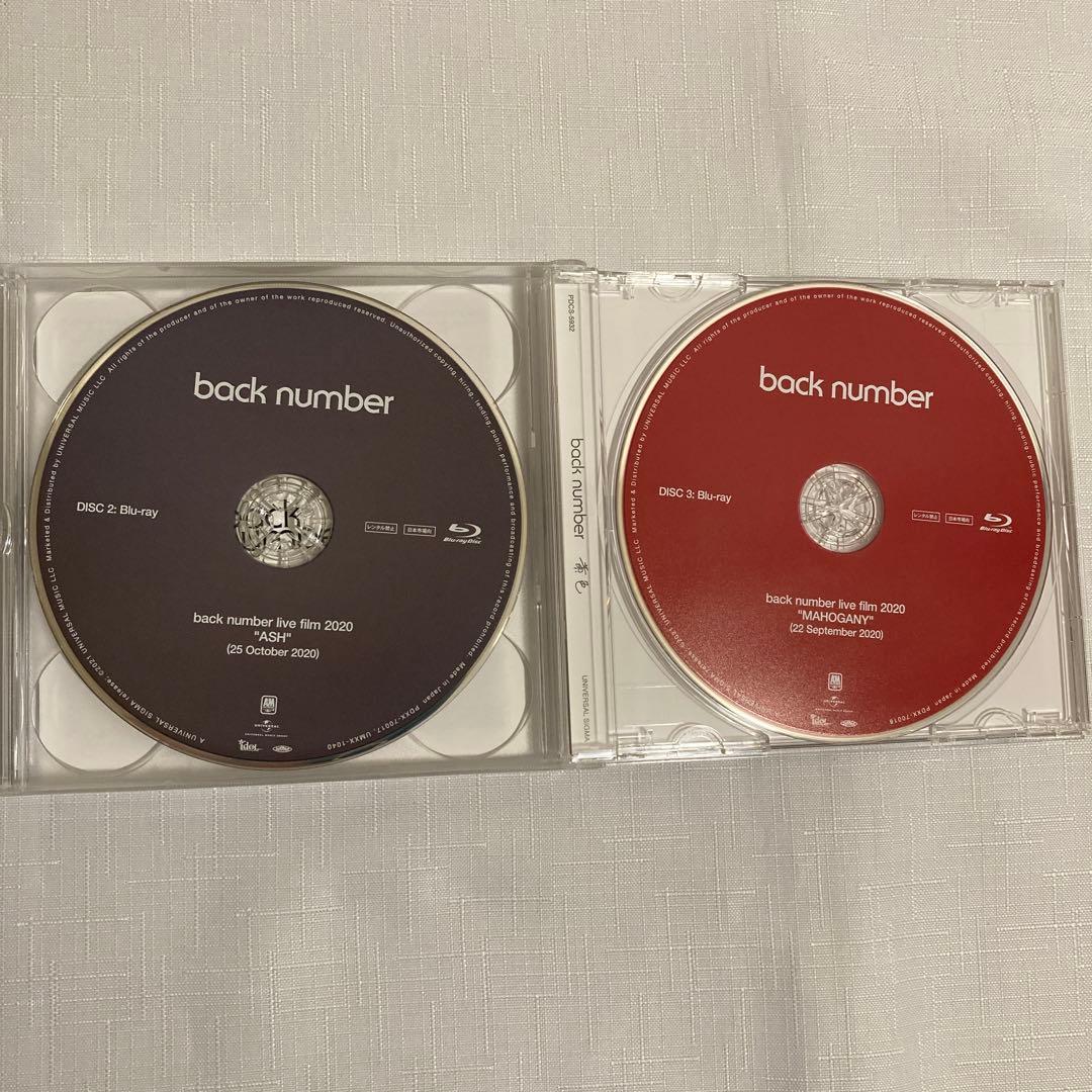 【ファンクラブ限定】back number 黄色　Blu-ray