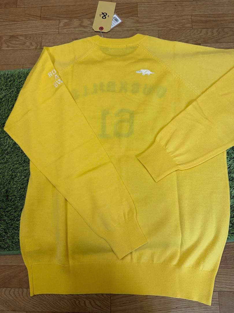 新品正規品【ROUGH&SWELL/L】クルーネックニットセーター長袖