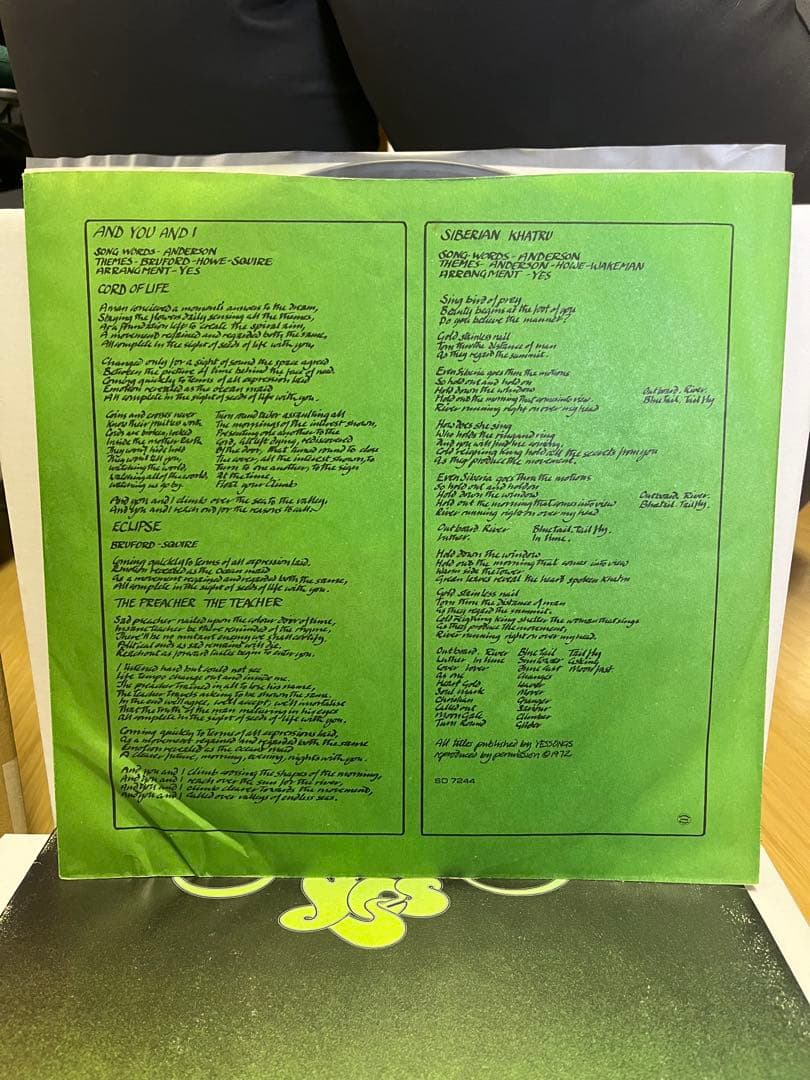 YES UK & US レコードセット