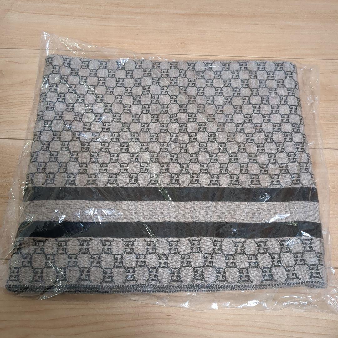 美品 正規店購入 GUCCI マフラー ストール リバーシブル