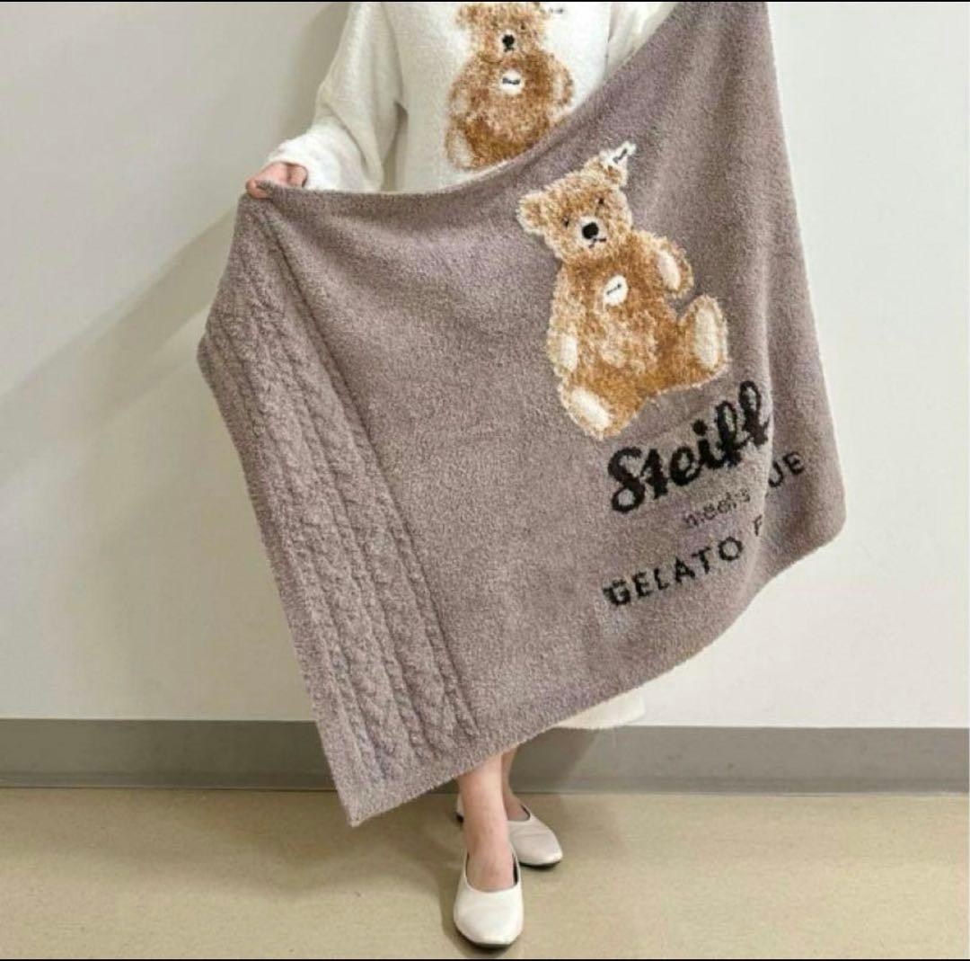 【新品未開封/完売品】ジェラートピケ　シュタイフコラボ　ブランケット