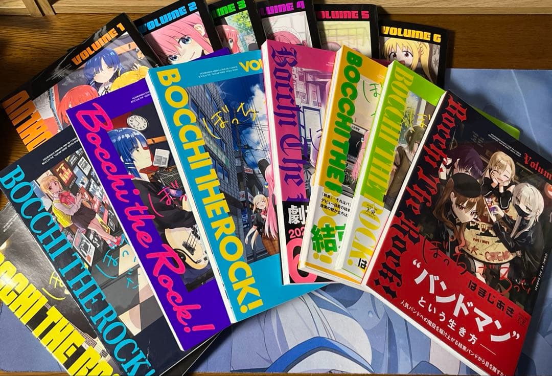 ぼっちざろっく　漫画セット　原作コミックス1〜8巻　アンソロジーコミック1〜6巻
