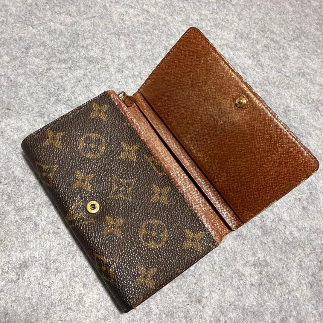 Louis Vuitton 二つ折り財布 ポルトモネ ビエ トレゾール