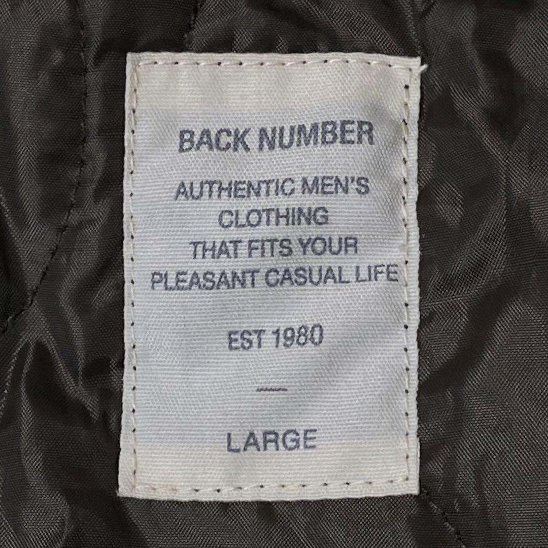 BACK NUMBERバックナンバーLライナー付きモッズコートM-51ミリタリー