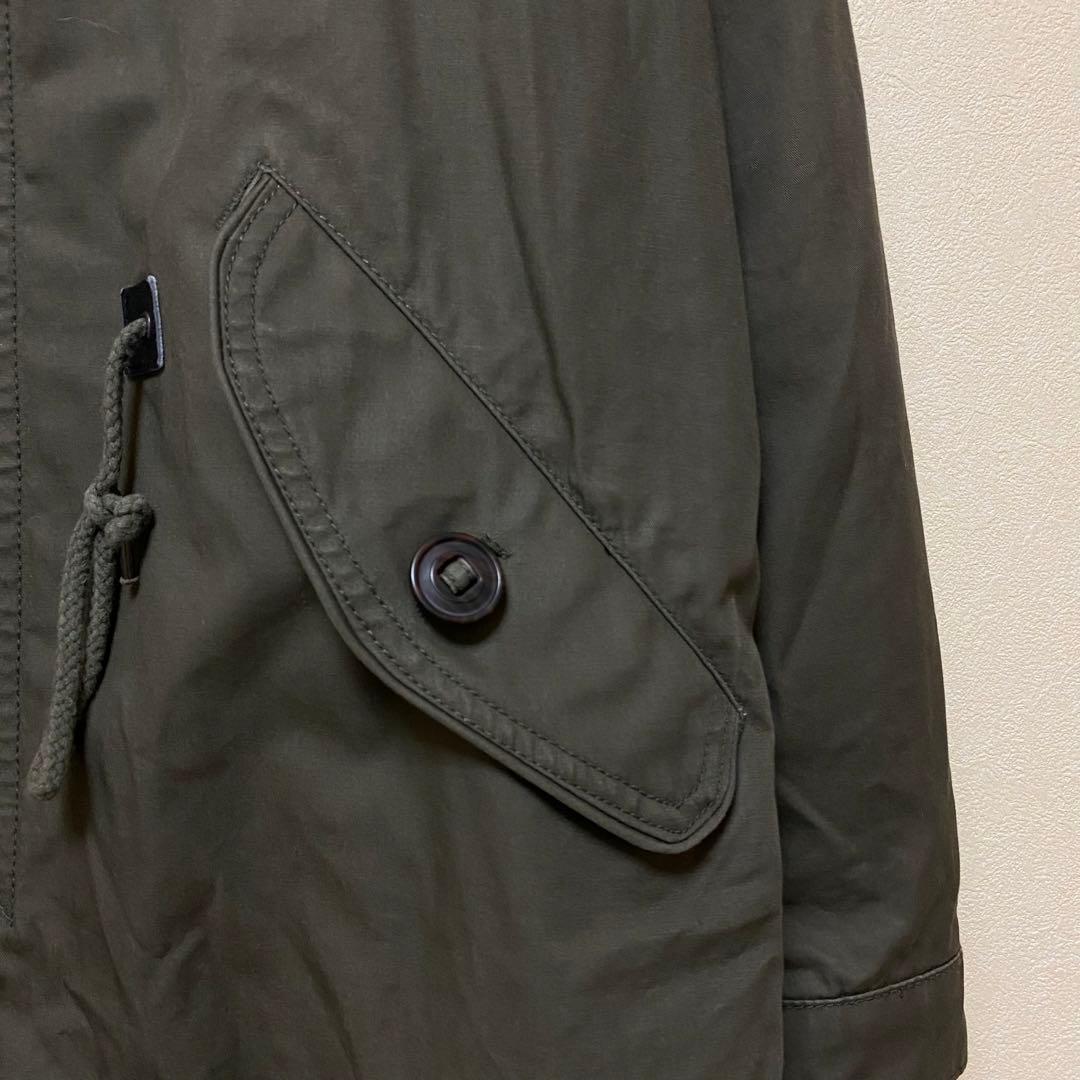 BACK NUMBERバックナンバーLライナー付きモッズコートM-51ミリタリー