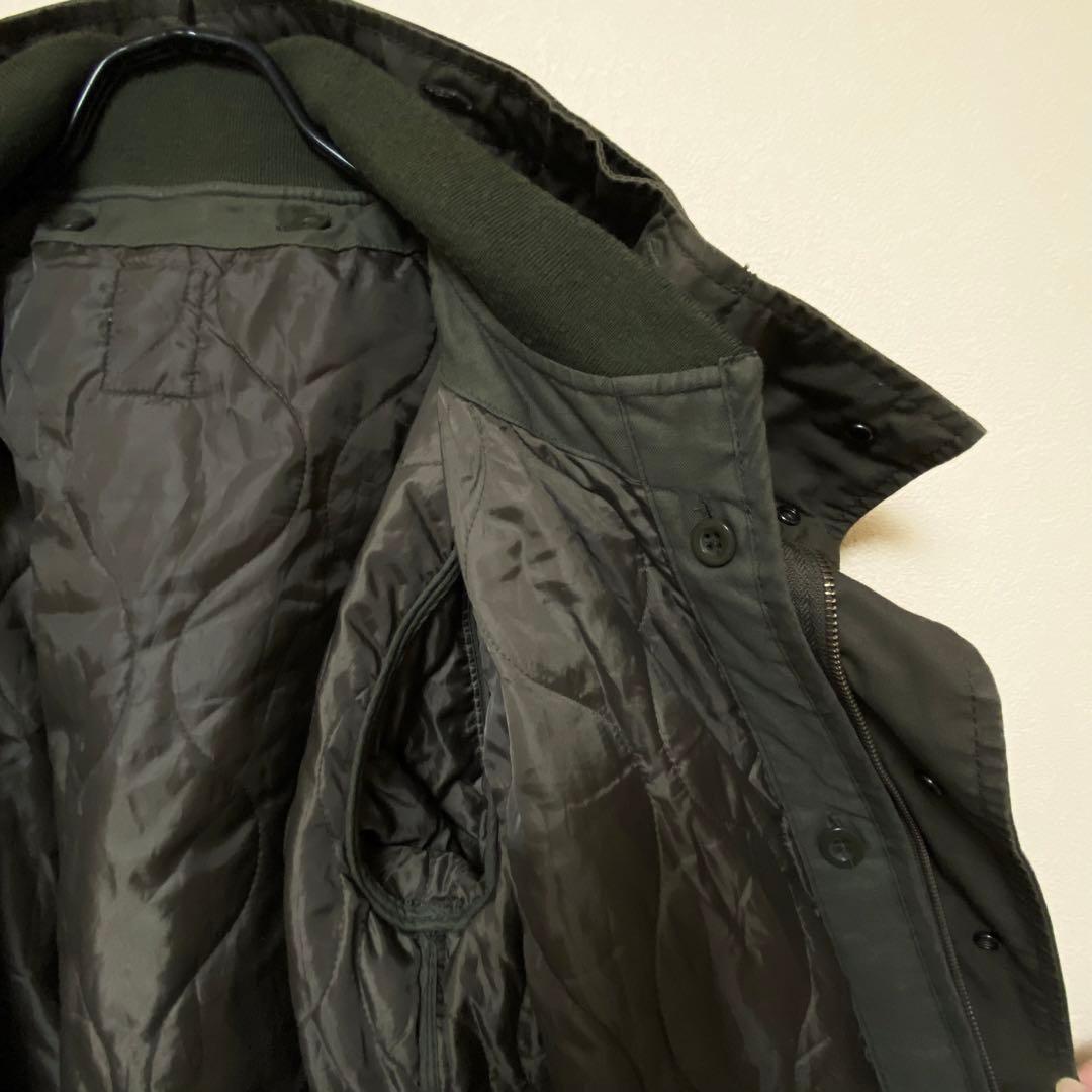 BACK NUMBERバックナンバーLライナー付きモッズコートM-51ミリタリー