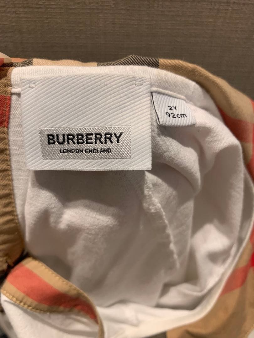 BURBERRY 半袖ワンピース 92cm