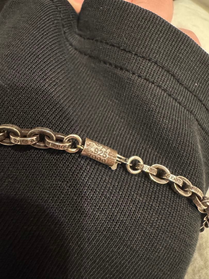 Chrome Hearts クロムハーツ　ペーパーチェーン　20インチ