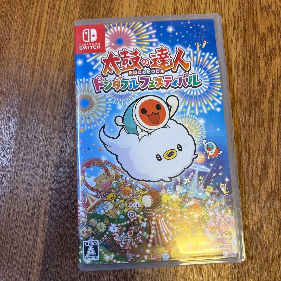太鼓の達人　太鼓とバチとソフトのセット　ドンダフルフェスティバル