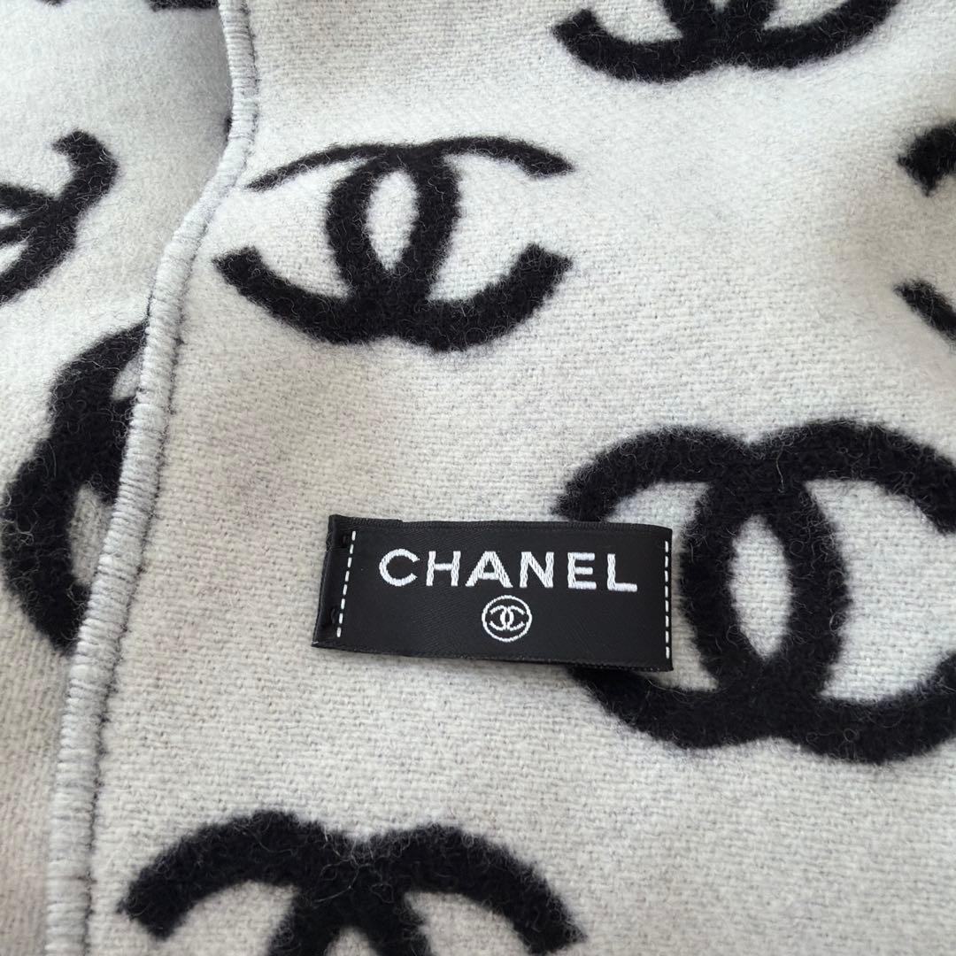 【新品未使用】CHANELシャネル2026年2月購入品リバーシブル マフラー希少