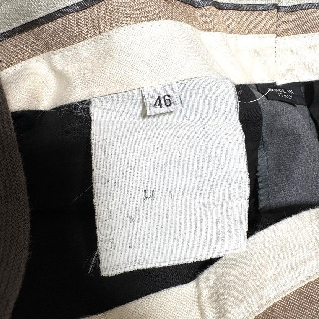 本人期 HELMUT LANG ヘルムートラング スーツ 46 イタリア製グレー