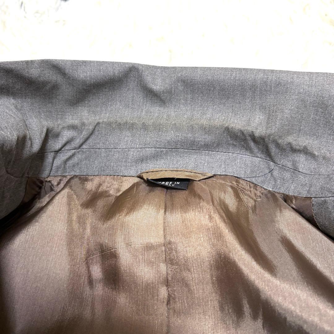 本人期 HELMUT LANG ヘルムートラング スーツ 46 イタリア製グレー