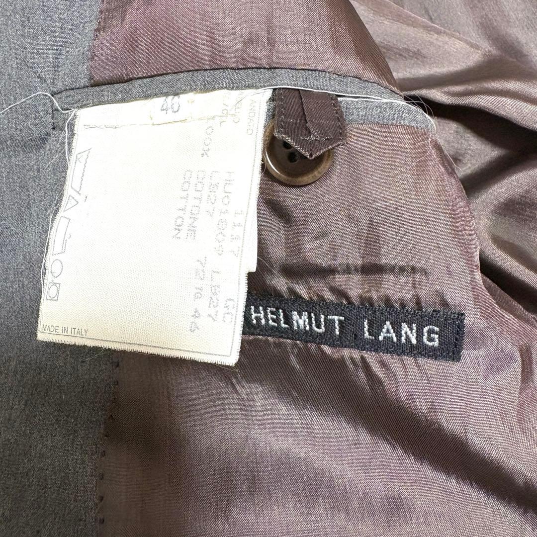 本人期 HELMUT LANG ヘルムートラング スーツ 46 イタリア製グレー