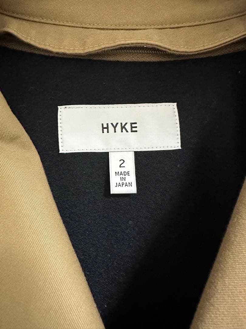 HYKE トレンチコート