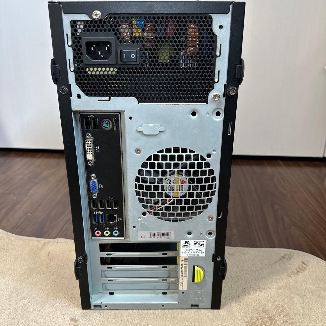 【動作品】Core i7-2600搭載 自作PC /4GB / BIOS確認済み