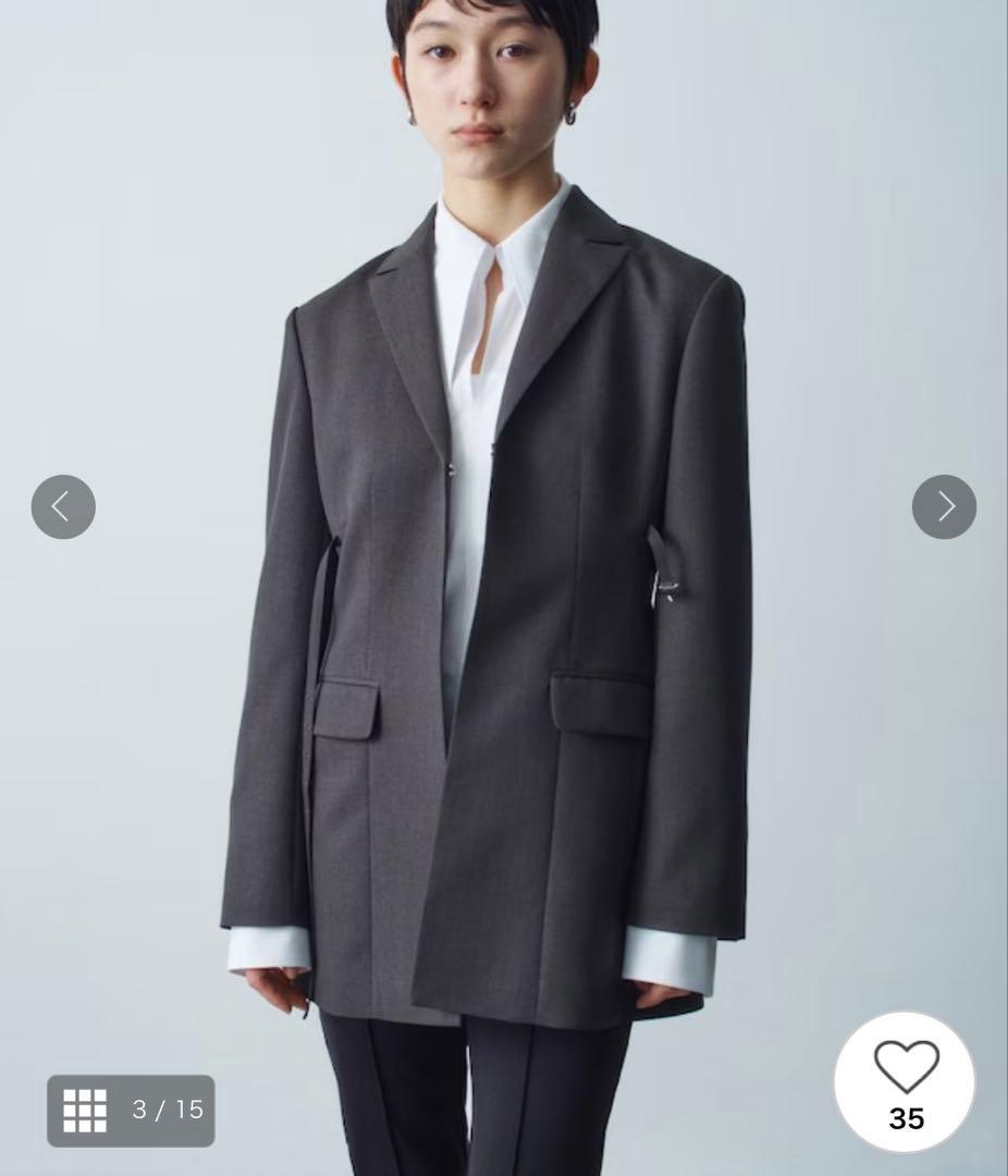 CODE A belted chic jacket コードエー ジャケット
