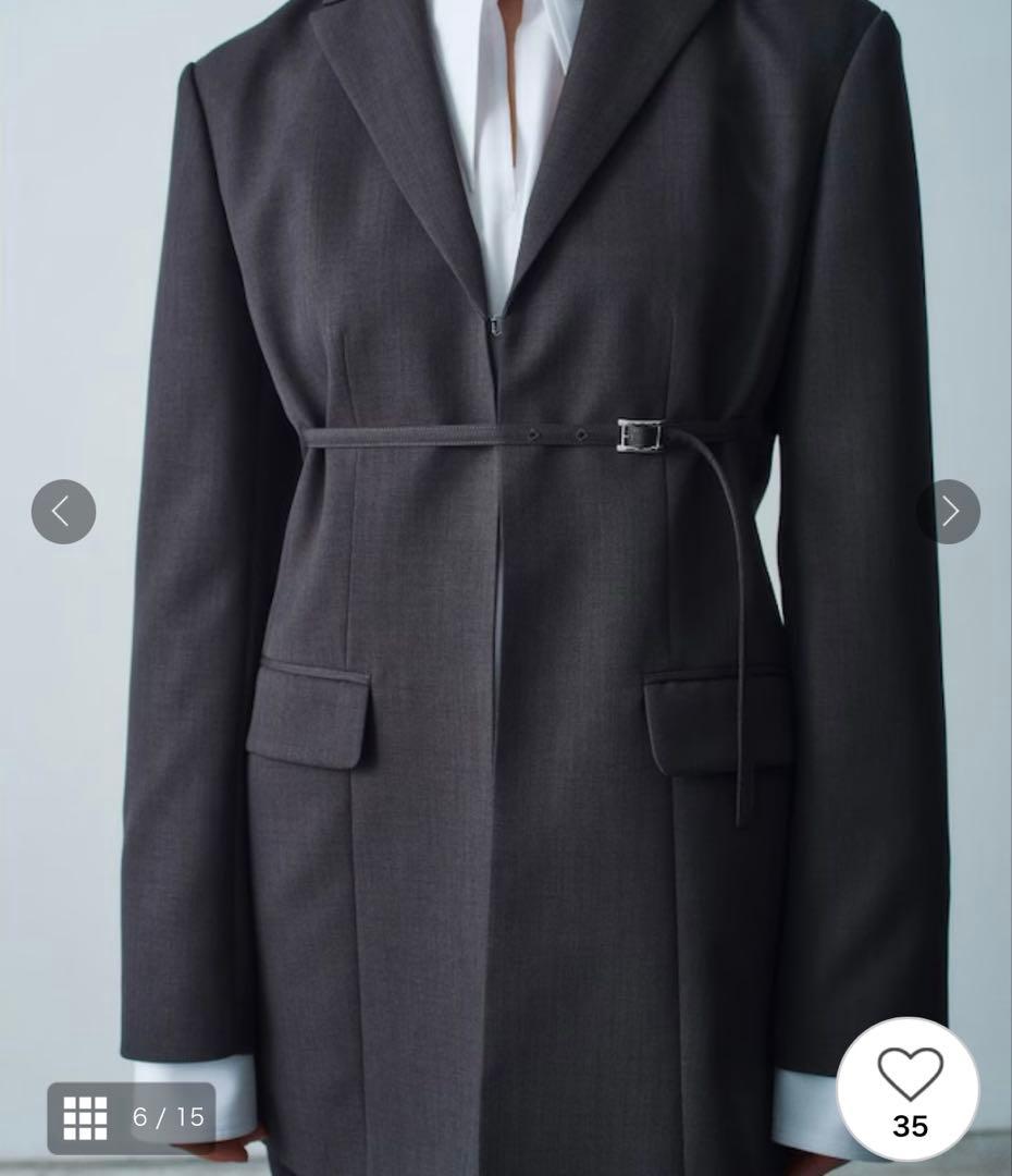 CODE A belted chic jacket コードエー ジャケット