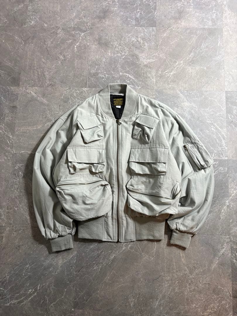 ジャケット・アウター 00s gimmick MA-1 flight bomber jacket