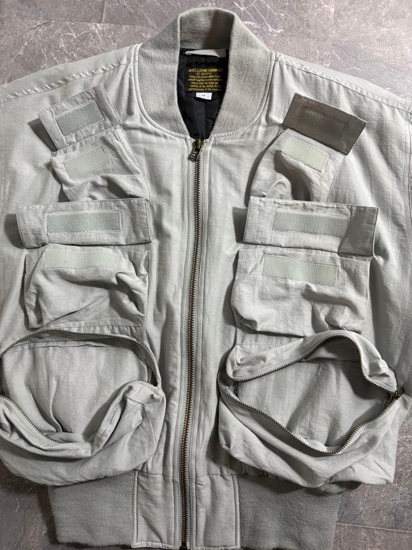 ジャケット・アウター 00s gimmick MA-1 flight bomber jacket