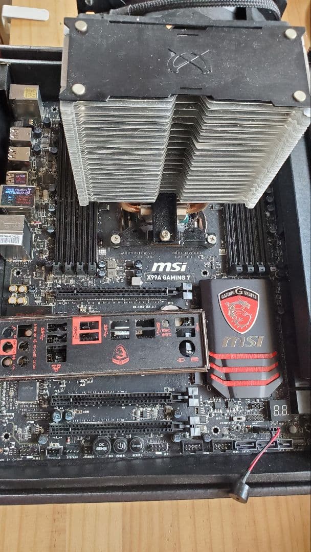 MSI X99a GAMING 7 マザーボード cpu付き