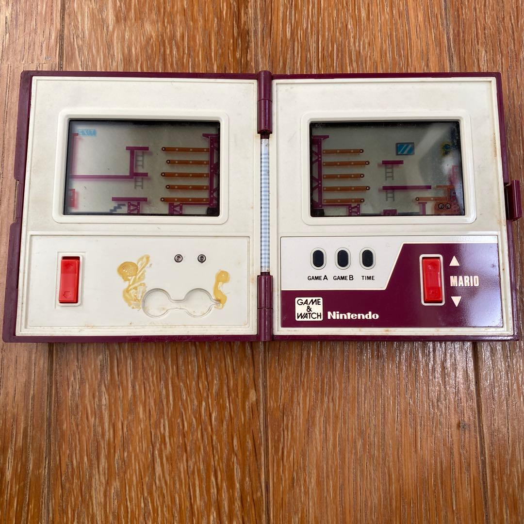 ゲームウォッチ　マリオブラザーズ　ジャンク