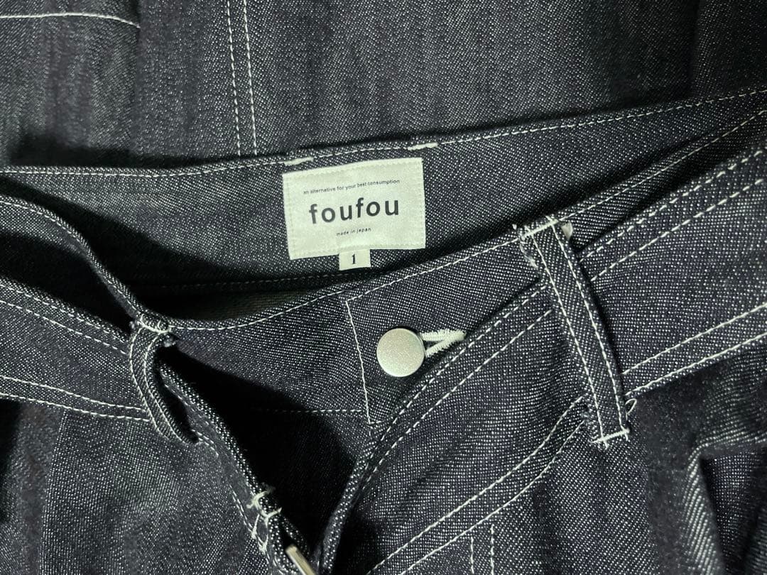 foufou super flare denim skirt サイズ1