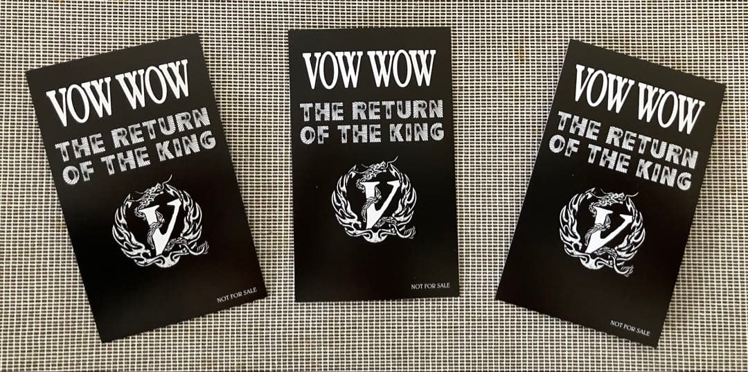 VOWWOW ／ THE RETURN OF THE KING 2025