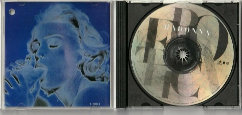 Madonna　マドンナ　Erotica　エロティカ　US盤 貴重 CD