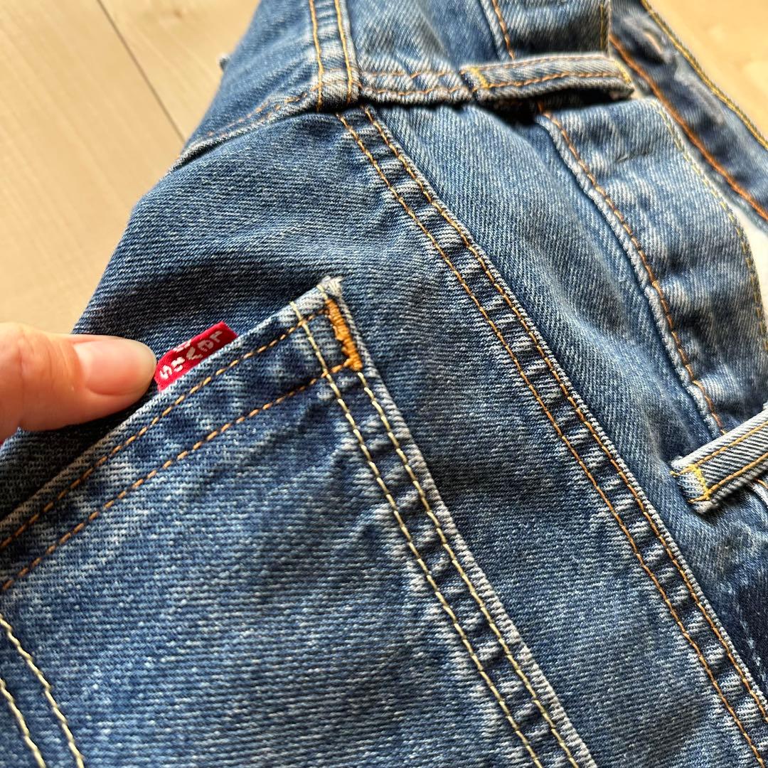 し*ん様 NAKAGAMI/Remake Denim levis デニム　ワイド