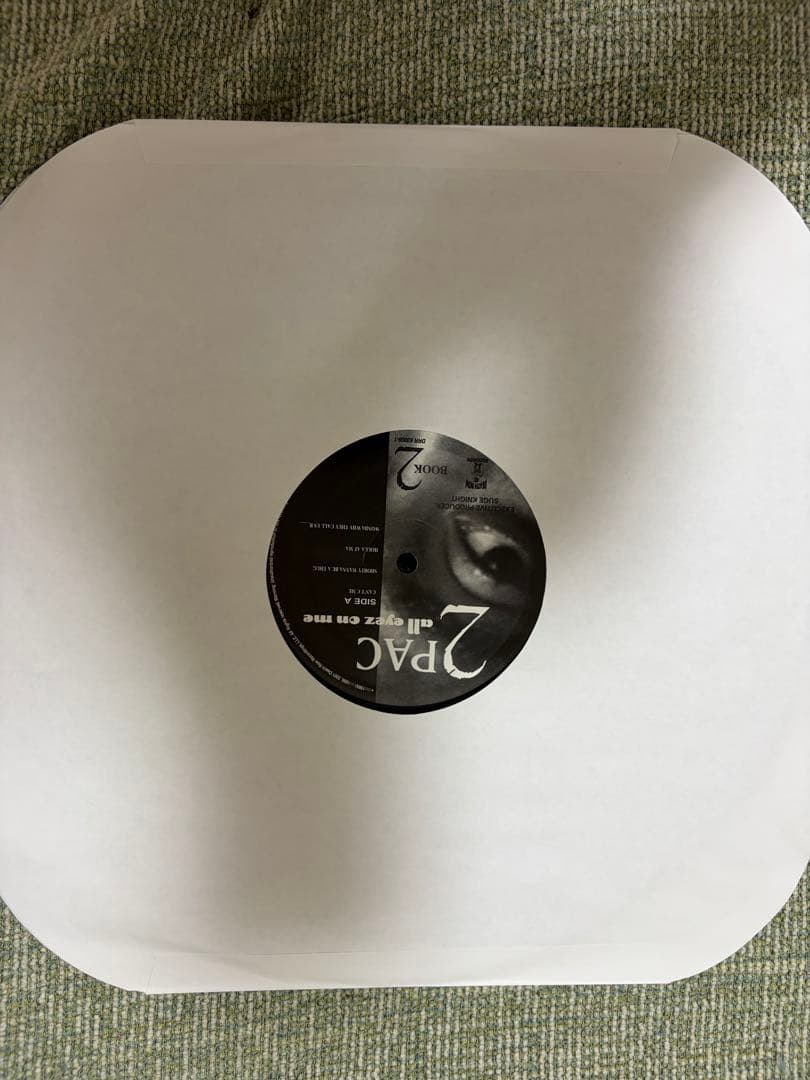 2PAC all eyez on me レコード デジタルリマスター