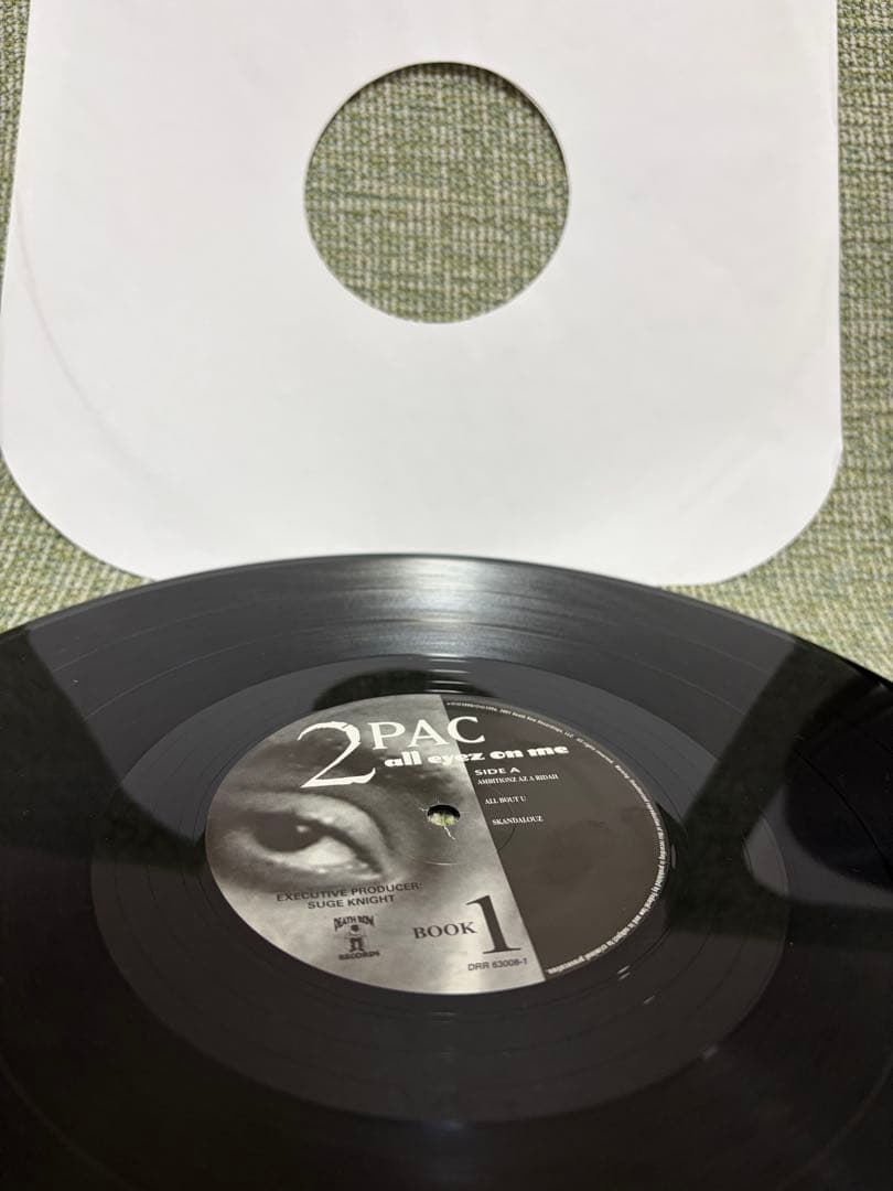 2PAC all eyez on me レコード デジタルリマスター