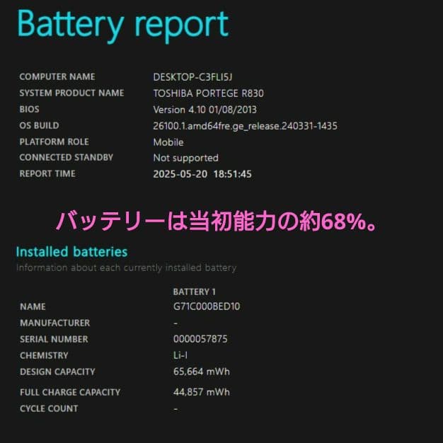 設定済み✨️東芝PORTEGE R830✨️i5 M12G SSD Win11