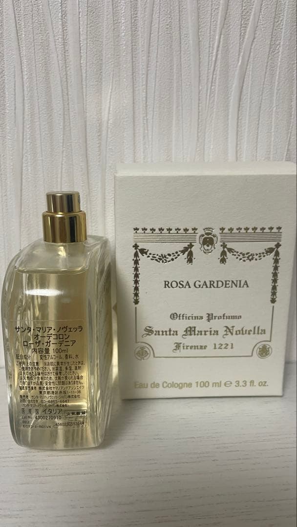 香水(ユニセックス) Santa Maria Novella Rosa Gardenia 100ml