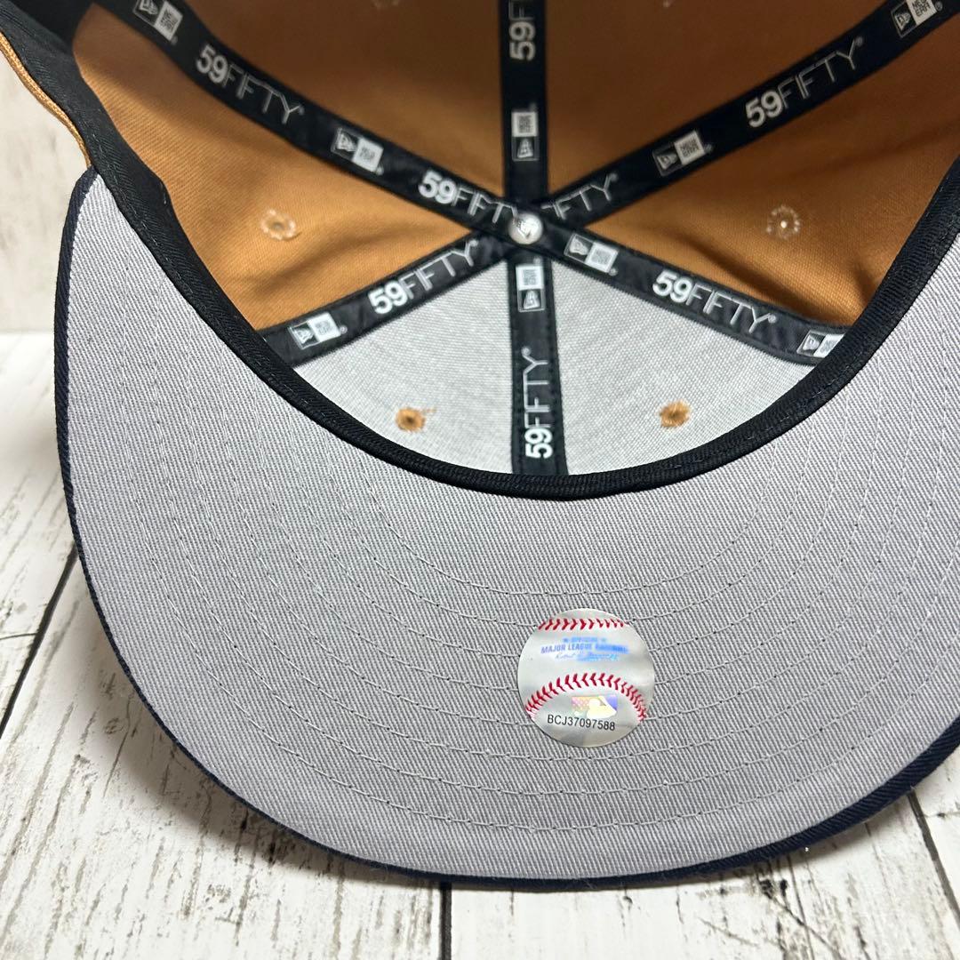 NEWERA ヤンキース　59FIFTY キャップ カーハートブラウン 8