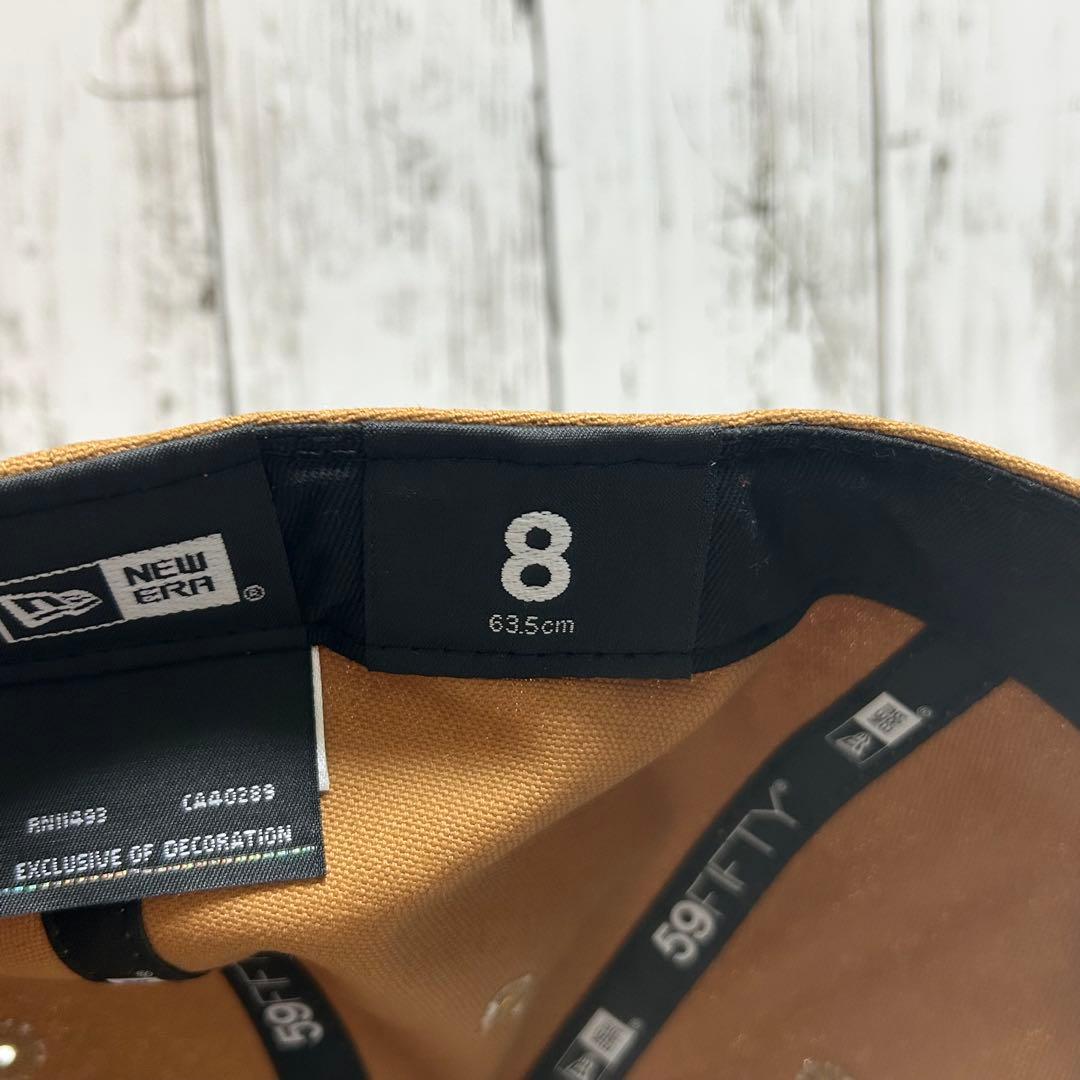 NEWERA ヤンキース　59FIFTY キャップ カーハートブラウン 8